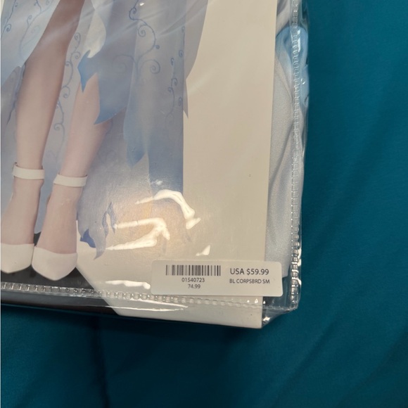 Womens Tim Burton’s Corpse Bride Emily the Corpse Bride Costume S 4-6 - Picture 2 of 3